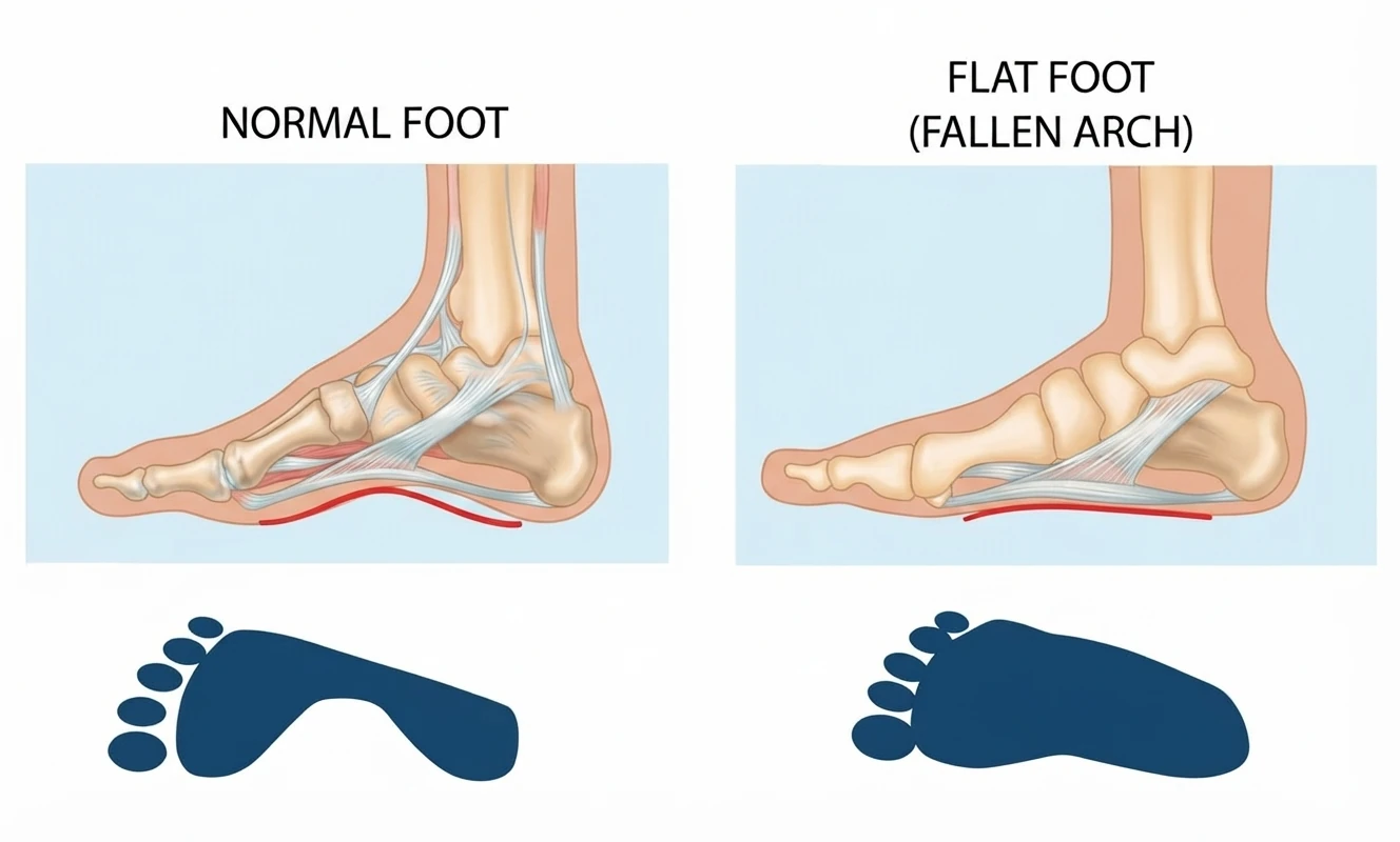Plantar Flat Foot / Kaki Datar